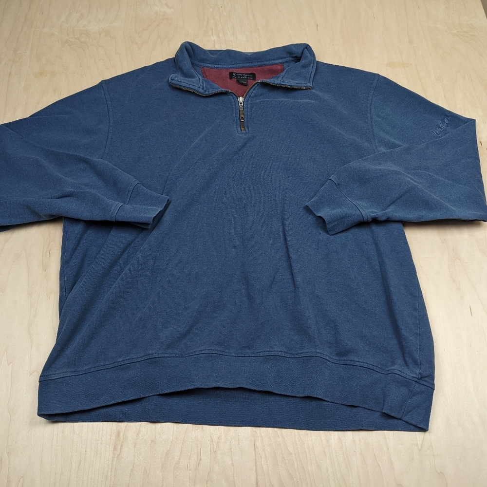 Walter Hagen Men's Perfect 11 Pique Midweight 1/4 Zip Golf Pullover (XXL)